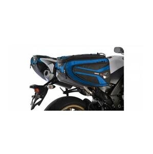 Oxford Boční brašny na motocykl P50R, (černé/modré, objem 50 l, pár)