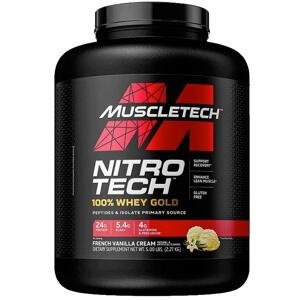 Muscletech Nitro-Tech 100% Whey GOLD 2510g - Jahoda