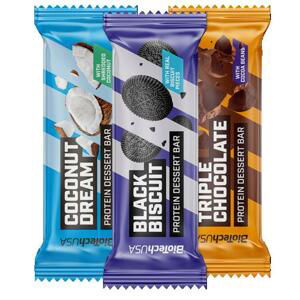 BiotechUSA Protein Dessert Bar 50g - Trojitá čokoláda