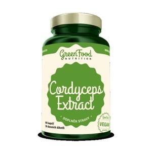 GreenFood Cordyceps extract 90 kapslí