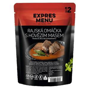 Expres menu Rajská omáčka s hovězím masem 600g