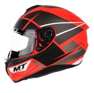 MT Helmets Targo Podium D5 červeno-černá - XS
