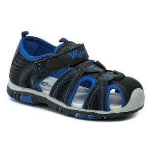 Wojtylko 5S22313 modro černé dětské sandály - EU 36