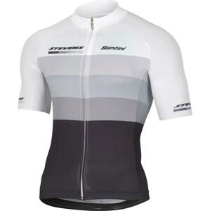 Stevens Aero Equipe Bílo/černý Krátký Rukáv dres - XL