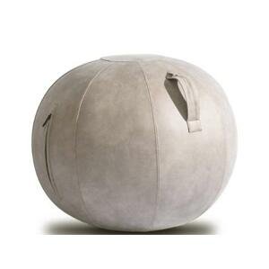 ELJET Designový míč - PU kůže šedá
