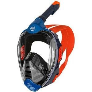 Aqua-Speed Veifa ZX potápěčská maska modrá-oranžová - S-M