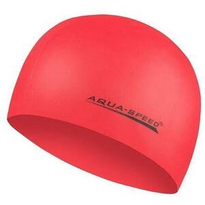 Aqua-Speed Mega koupací čepice červená - 1 ks