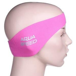Aqua-Speed Ear Neo koupací čelenka růžová - junior