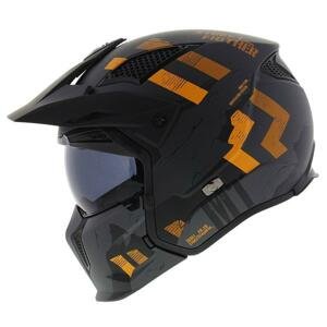 MT Helmets Přilba Streetfighter SV S Skull A12 - 2XL : 63-64 cm