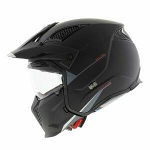 MT Helmets Přilba Streetfighter SV S Solid A1 černá matná + sleva 300,- na příslušenství - S : 55-56 cm