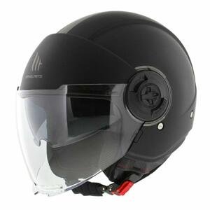 MT Helmets Otevřená přilba na motorku Viale SV S černá matná - L: 59-60 cm