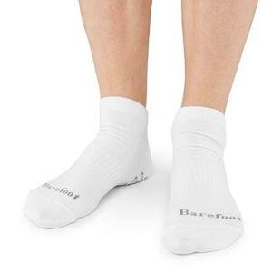 Vlnka Bavlněné barefoot ponožky kotníkové bílá - 35-38