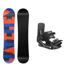 Hatchey Drift Junior dětský snowboard + Hatchey Tactic Junior vázání - 125 cm + EU 33-39