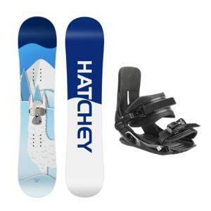 Hatchey Poco Loco dětský snowboard + Hatchey Tactic Junior vázání - 105 cm + EU 33-39
