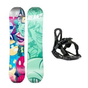 Beany Antihero dětský snowboard + Beany Kido vázání - 115 cm + XXS (EU 25-32)