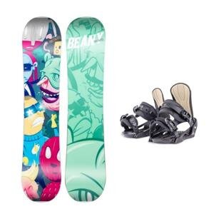 Beany Antihero dětský snowboard + Beany Junior vázání - 115 cm + S - EU 36-38
