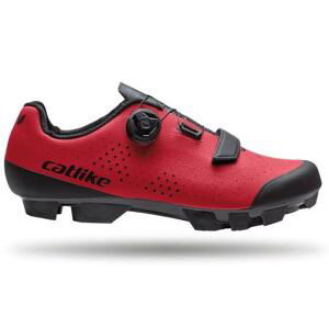 Catlike Kompacto X1 MTB Nylon červené tretry - EU 45