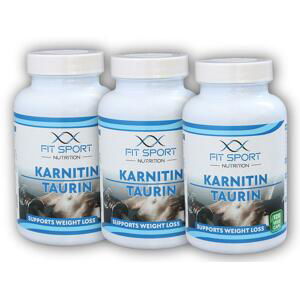 Fit Sport Nutrition 3x Karnitin Taurin 120 vege caps