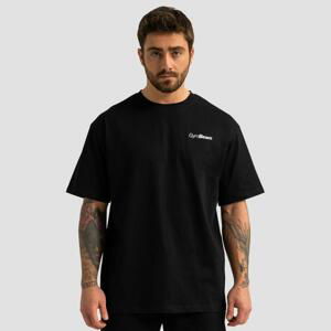 GymBeam Tričko Oversized Limitless Black - M - černá