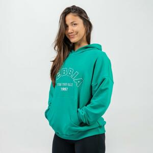 NEBBIA Dámská Oversize mikina Gym Rat Green - XS - zelená