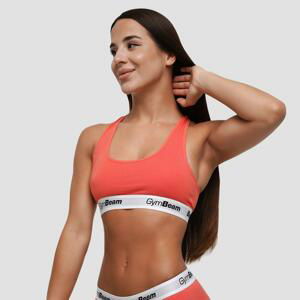 GymBeam Podprsenka Bralette Strawberry Red - M - strawberry red