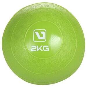LiveUp Weight ball míč na cvičení zelená - 2 kg