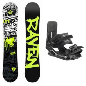 Raven Core Junior dětský snowboard + Hatchey Tactic Junior vázání - 115 cm + EU 33-39