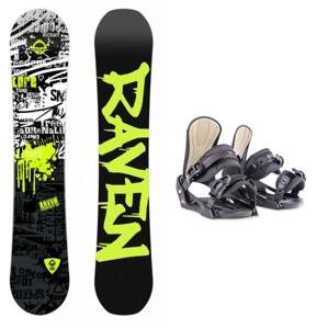 Raven Core Junior CAP dětský snowboard + Beany Junior vázání - 140 cm + XS - EU 32-35