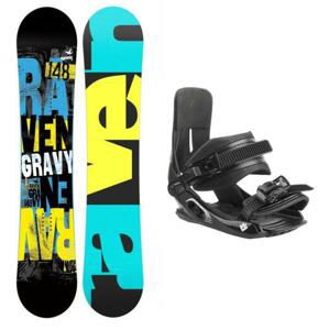 Raven Gravy junior mini snowboard + Hatchey Tactic Junior vázání - 120 cm  + EU 33-39