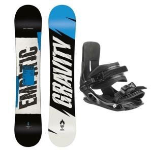 Gravity Empatic Jr 23/24 dětský snowboard + Hatchey Tactic Junior vázání - 140 cm + EU 33-39