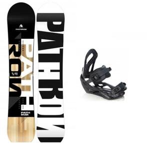 Pathron TT snowboard + Pathron AT snowboardové vázání - 156 cm Wide + L (EU 43-48)