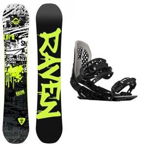 Raven Core Black snowboard + Gravity G2 black vázání - 163 cm Wide + M (EU 39,5-41,5)