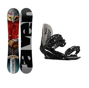 Raven Dwarf pánský snowboard + Gravity G2 black vázání - 157 cm + M (EU 39,5-41,5)