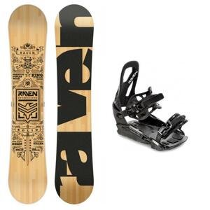 Raven Solid classic snowboard + Raven S230 Black vázání - 162 cm Wide + M/L (EU 40-47)