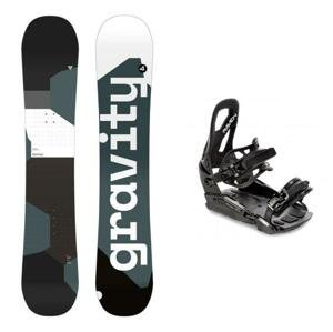 Gravity Adventure 23/24 snowboard + Raven S230 Black vázání - 158 cm wide + M/L (EU 40-47)