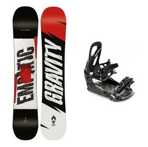 Gravity Empatic snowboard + Raven S230 Black vázání - 150 cm Wide + M/L (EU 40-47)