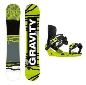 Gravity Madball 23/24 pánský snowboard + Gravity Indy lime/black vázání + sleva 500,- na příslušenství - 153 cm + S (EU 38)