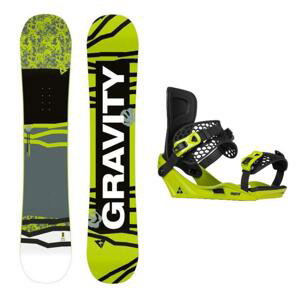 Gravity Madball 23/24 pánský snowboard + Gravity Indy lime/black vázání + sleva 500,- na příslušenství - 153 cm + M (EU 38,5-41,5)