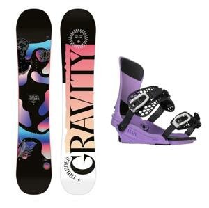 Gravity Thunder 23/24 dámský snowboard + Gravity Fenix levander vázání + sleva 500,- na příslušenství - 148 cm + L (EU 42-43)