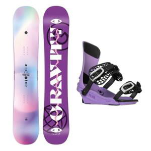 Gravity Voayer 23/24 dámský snowboard + Gravity Fenix levander vázání + sleva 500,- na příslušenství - 155 cm + L (EU 42-43)