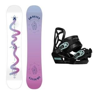 Gravity Fairy 23/24 juniorský snowboard + Gravity Cosmo vázání - 130 cm + XS (EU 28-31)