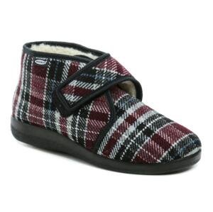 Rogallo 4372-015 káro dámské zimní papuče - EU 42
