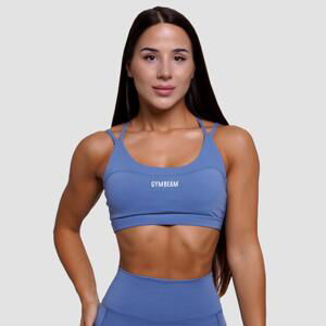 GymBeam Sportovní podprsenka FIT Steel Blue - XS - modrá