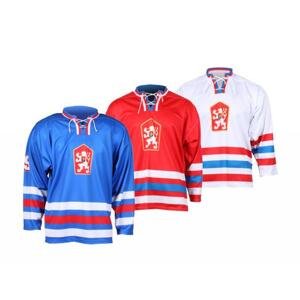 Merco hokejový dres Replika ČSSR 1976 - vlastní potisk - XXL - bílá