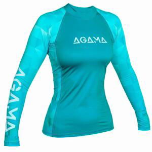 Agama Dámské lycrové triko AQUA LADY, dlouhý rukáv - 2XL