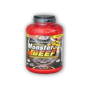 Amix Anabolic Monster BEEF 90% Protein 2200g - Strawberry-banana