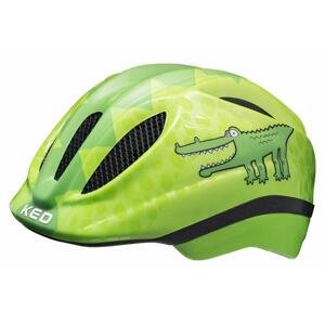 Ked Meggy II Trend green croco cyklistická přilba - S/M (49-53 cm)