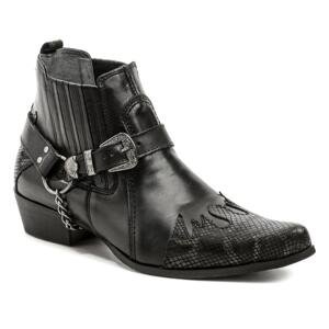 Koma 1222-1 černé pánské westernové boty - EU 39