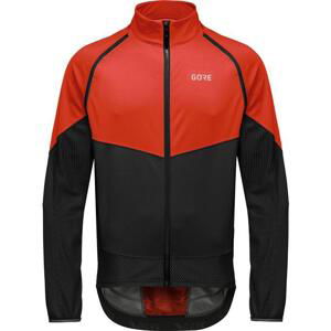 Gore Phantom Jacket Mens - fireball/black M - červeno/černá