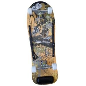 ACRA Skateboard barevný S2-žlutý